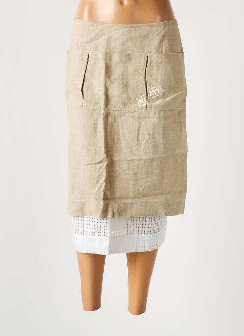 Fustă midi bej MISS SIXTY femeie