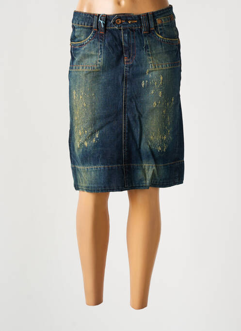 Fustă midi albastru RWD femeie