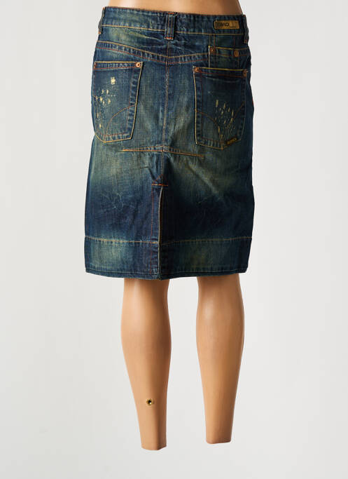 Fustă midi albastru RWD femeie