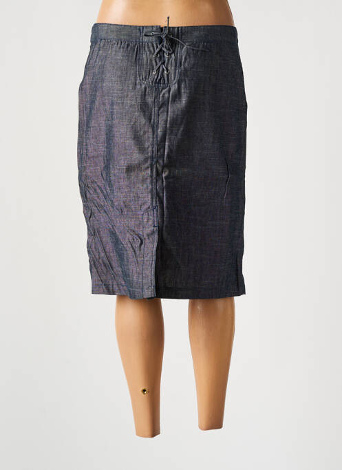 Fustă midi albastru TEDDY SMITH femeie