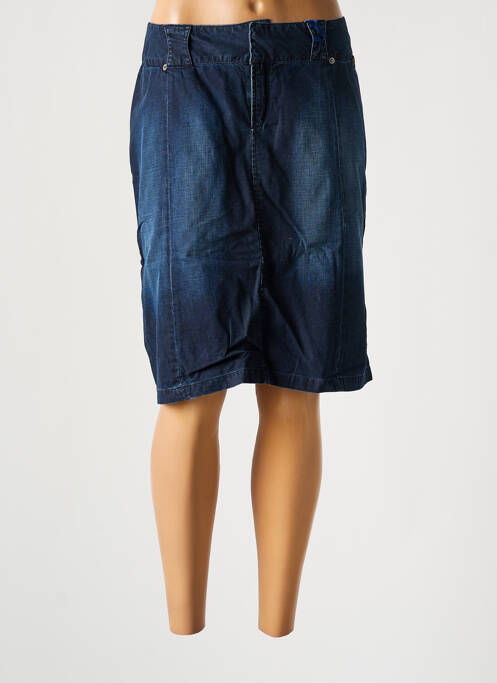 Fustă midi albastru TEDDY SMITH femeie