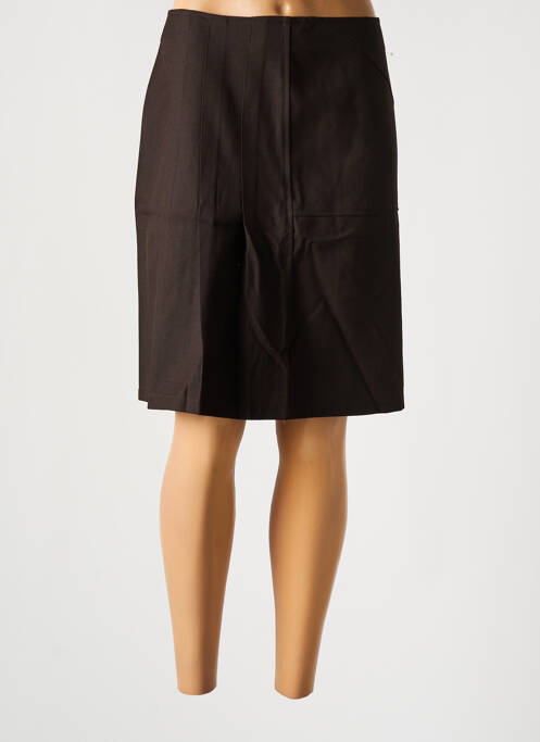 Fustă midi maro TIM BARGEOT femeie