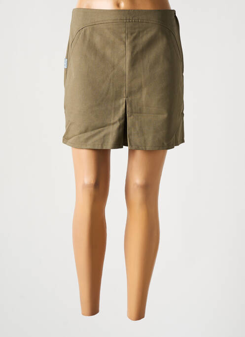 Fustă scurtă verde TIM BARGEOT femeie