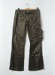 Pantalon evazat mărime normală mărime normală verde FREEMAN T.PORTER femme