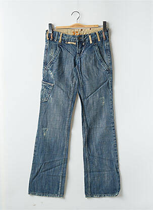 Blugi cu croială dreaptă albastru FREEMAN T.PORTER femeie