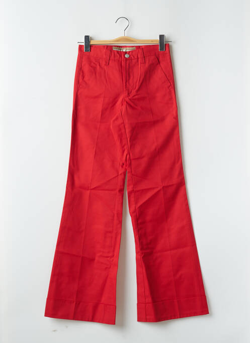 Pantalon evazat roșu FREEMAN T.PORTER femeie