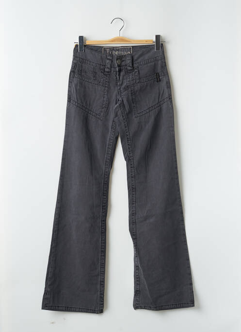 Pantalon evazat gri FREEMAN T.PORTER femeie