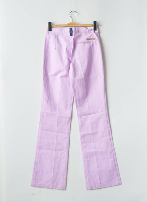 Pantalon evazat violet FREEMAN T.PORTER femeie