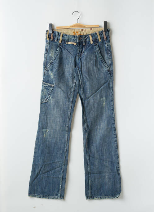 Blugi cu croială dreaptă albastru FREEMAN T.PORTER femeie