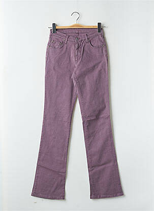 Blugi bootcut talie înaltă talie înaltă violet CIMARRON femeie