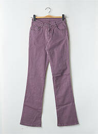 Blugi bootcut talie înaltă talie înaltă violet CIMARRON femme