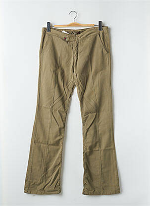Pantalon chino talie joasă talie joasă verde CIMARRON femeie