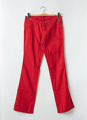 Blugi bootcut buzunare talie joasă roșu CIMARRON femeie