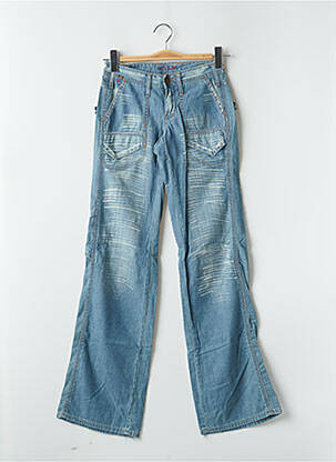 Blugi cu croială evazată albastru CIMARRON femeie