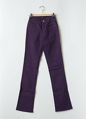 Pantalon slim violet CIMARRON femeie