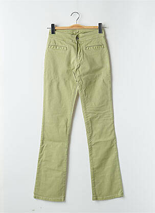 Blugi bootcut verde CIMARRON femeie