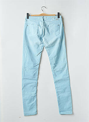Pantalon slim talie joasă talie joasă albastru RWD femeie