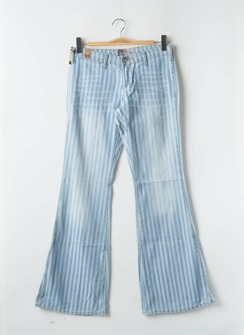 Blugi cu croială evazată albastru CIMARRON femeie