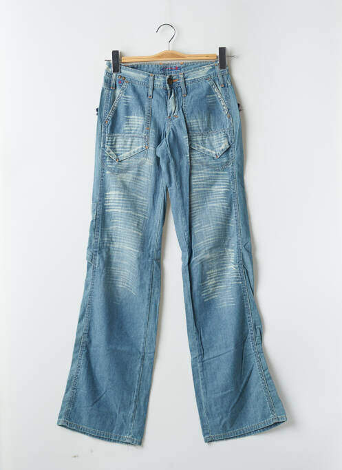 Blugi cu croială evazată albastru CIMARRON femeie