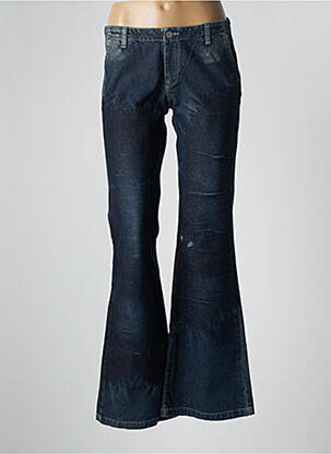 Blugi cu croială evazată albastru SCHOOL RAG femeie