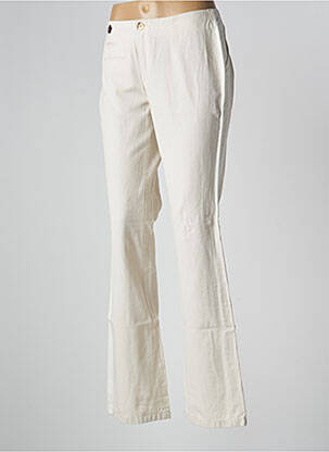 Pantalon evazat bej SCHOOL RAG femeie