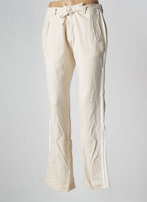 Pantalon slim bej SCHOOL RAG femeie