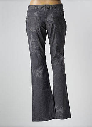Blugi bootcut elasticitate talie joasă gri SCHOOL RAG femeie