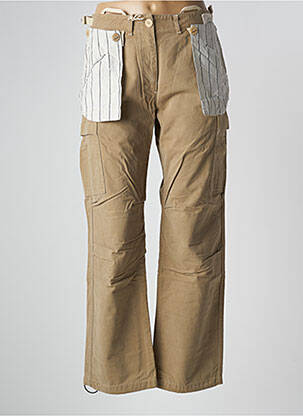 Pantalon cargo maro SCHOOL RAG femeie