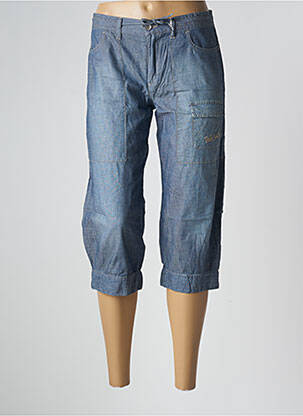 Pantalon trei sferturi albastru TEDDY SMITH femeie