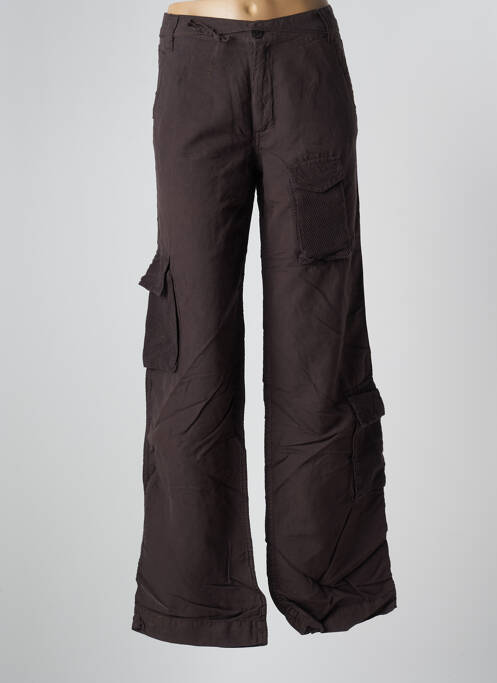 Pantalon cargo maro SCHOOL RAG femeie