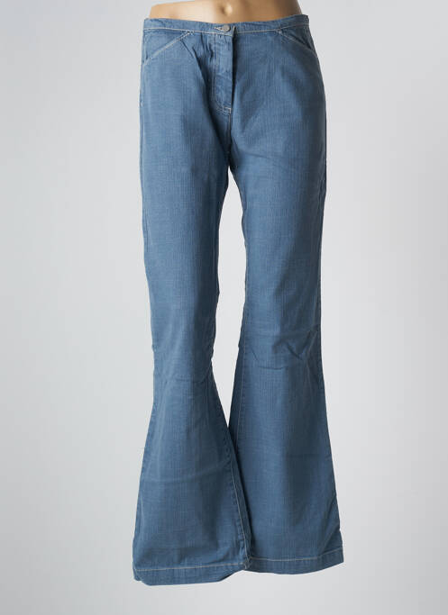 Blugi cu croială evazată albastru SCHOOL RAG femeie