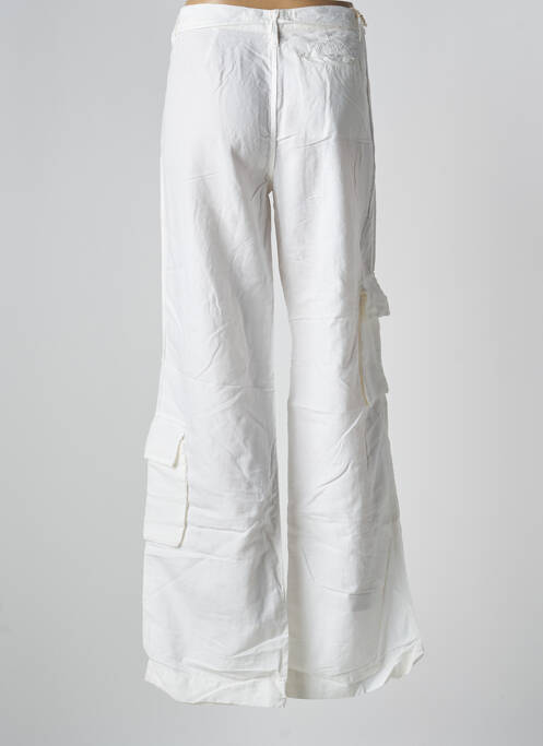 Pantalon cargo alb SCHOOL RAG femeie