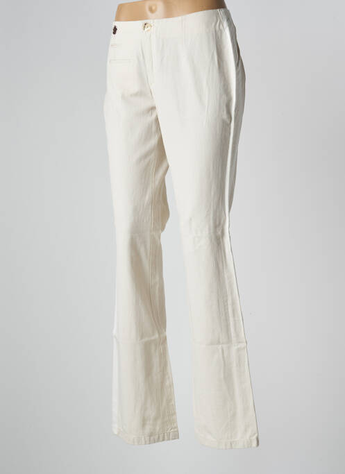 Pantalon evazat bej SCHOOL RAG femeie