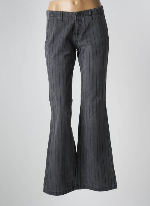 Blugi cu croială evazată gri SCHOOL RAG femeie