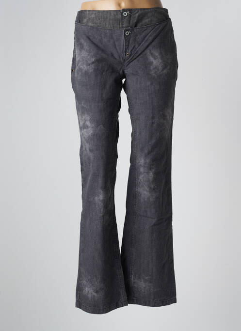 Blugi bootcut gri SCHOOL RAG femeie