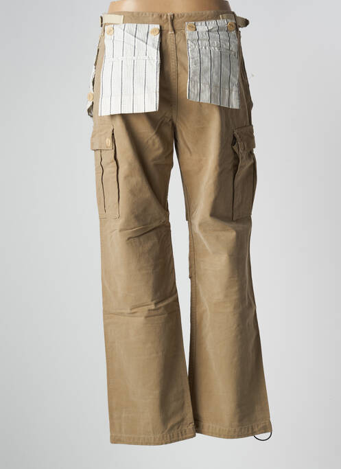 Pantalon cargo maro SCHOOL RAG femeie