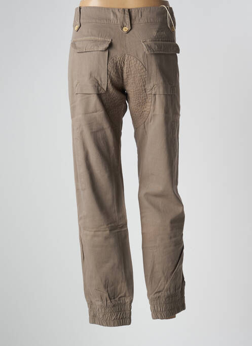 Pantalon cargo maro SCHOOL RAG femeie