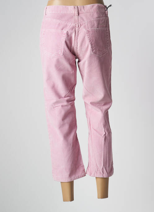 Pantalon trei sferturi roz SCHOOL RAG femeie