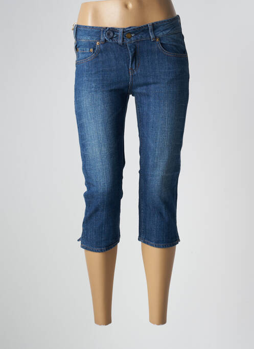 Pantalon trei sferturi albastru SCHOOL RAG femeie