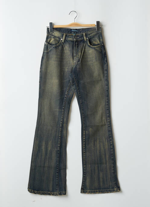 Blugi bootcut albastru SCHOOL RAG femeie