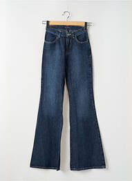 Blugi bootcut buzunare albastru TEDDY SMITH femeie