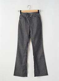 Blugi bootcut buzunare gri TEDDY SMITH femeie