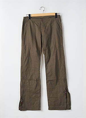 Pantalon drept verde TEDDY SMITH femeie