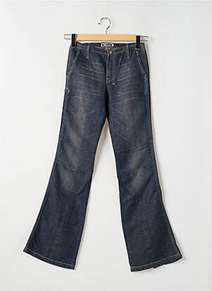 Blugi bootcut buzunare albastru TEDDY SMITH femeie