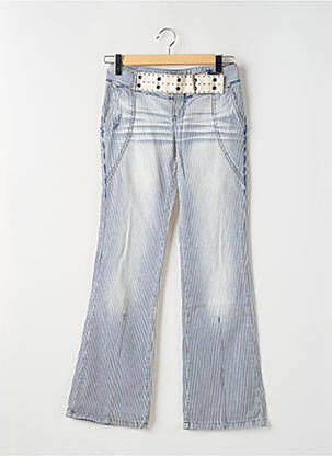 Pantalon drept albastru TEDDY SMITH femeie