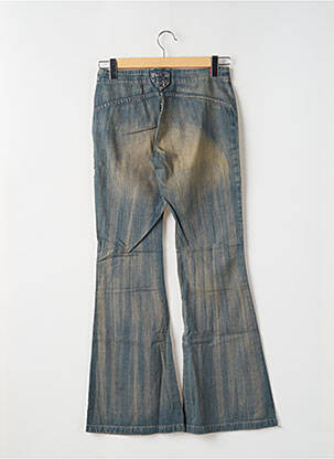 Blugi bootcut țesătură denim albastru TEDDY SMITH femeie