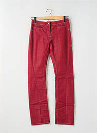 Pantalon slim buzunare roșu TEDDY SMITH femeie