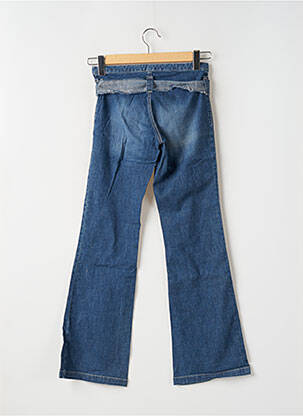 Blugi bootcut țesătură denim albastru TEDDY SMITH femeie