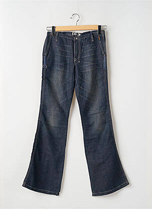 Blugi bootcut buzunare albastru TEDDY SMITH femeie