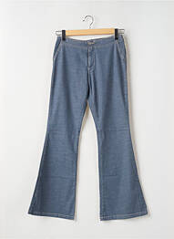Blugi bootcut buzunare albastru TEDDY SMITH femme